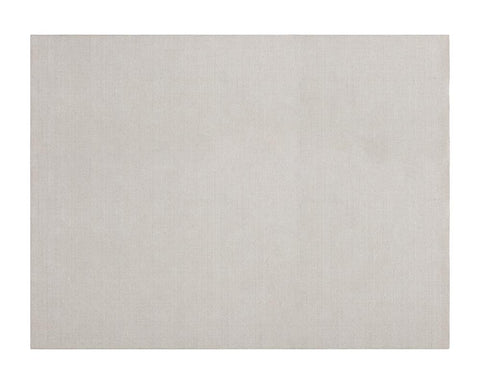 Sunpan Minimalist Neutrals Handmade Wool Area Rug in Ivory - Rectangle - 9' x 12'