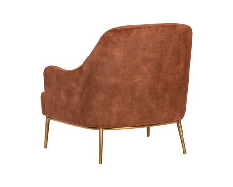 Timeless Minimalist Mid Century Tufted Parsons Lounge Chair