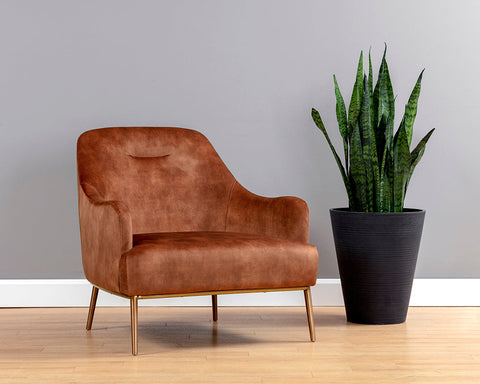 Timeless Minimalist Mid Century Tufted Parsons Lounge Chair