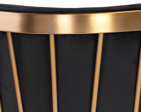 Timeless Minimalist Modern Upholstered Dining Armchair