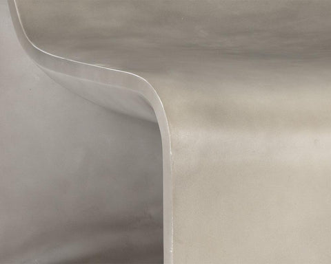 Timeless Minimalist Contemporary Cantilever Barrel Lounge Chair