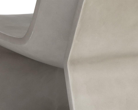 Timeless Minimalist Contemporary Cantilever Barrel Lounge Chair