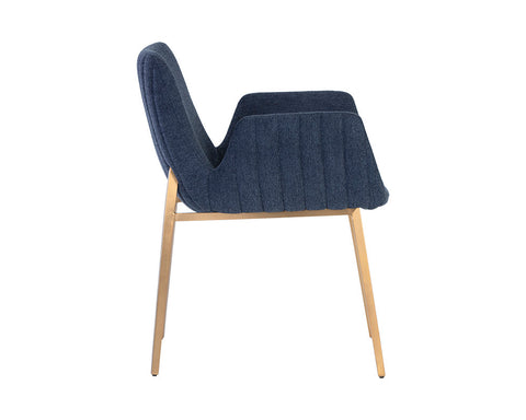 Belfast Timeless Minimalist Modern Upholstered Dining Armchair