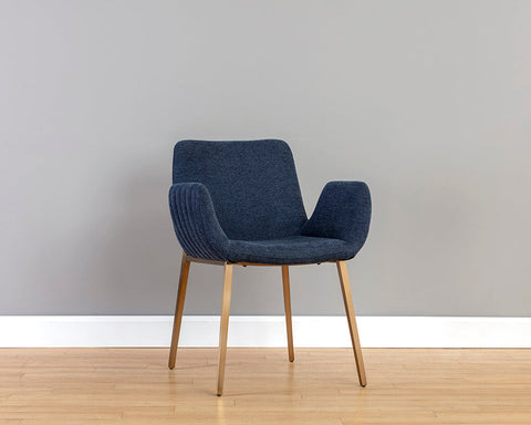 Belfast Timeless Minimalist Modern Upholstered Dining Armchair