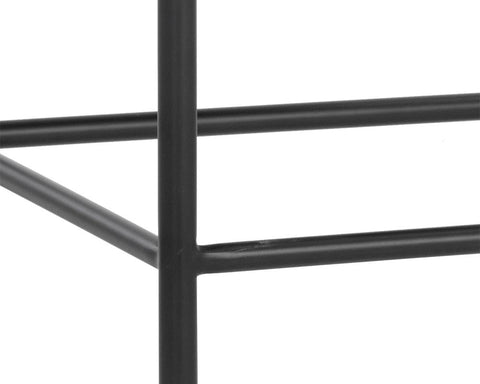 Timeless Minimalist Mid Century Upholstered Counter Stool