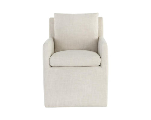 Parsons Timeless Minimalist Contemporary Upholstered Armchair