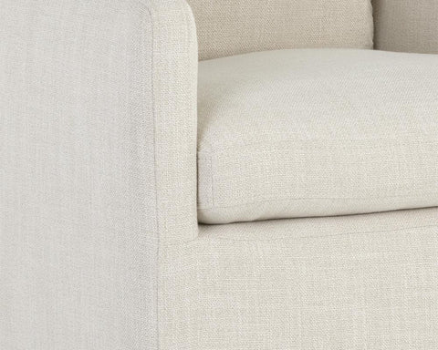Parsons Timeless Minimalist Contemporary Upholstered Armchair