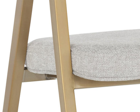 Belfast Timeless Minimalist Upholstered Dining Armchair