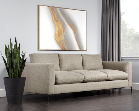 Byward Contemporary Heathered Standard Sofa