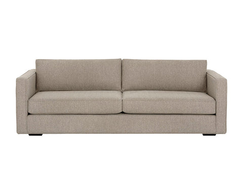 Adrian Transitional Standard Sofa with Square Armrests