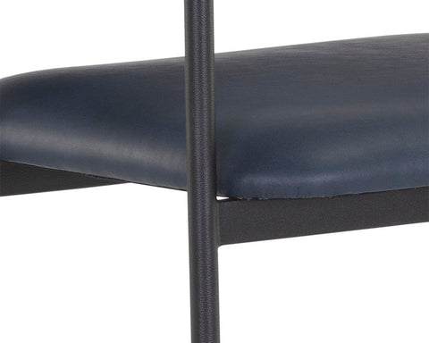 Timeless Minimalist Modern Upholstered Barrel Bar Stool