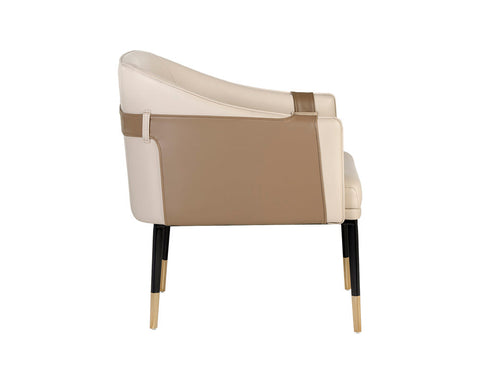 Timeless Minimalist Barrel Modern Upholstered Lounge Chair