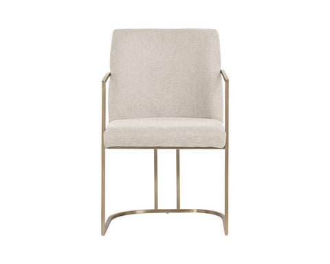 Belfast Timeless Minimalist Modern Upholstered Dining Armchair