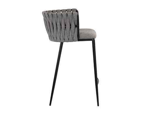 Belfast Modern Upholstered Counter Stool