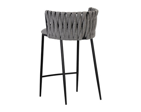 Belfast Modern Upholstered Counter Stool
