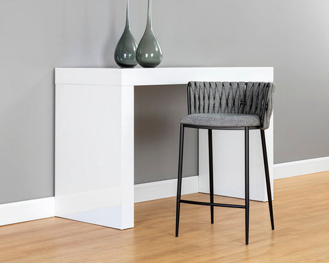 Belfast Modern Upholstered Counter Stool