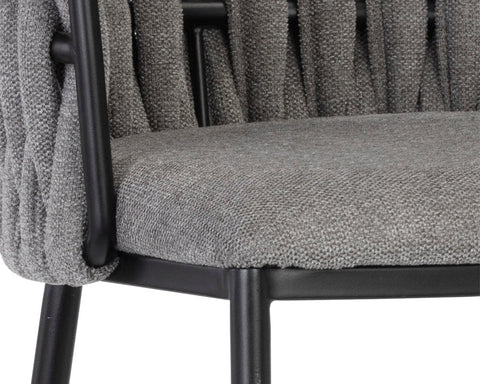 Belfast Modern Upholstered Counter Stool