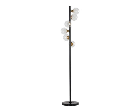 Misty Accent Tree Modern Multi-head Floor Lamp