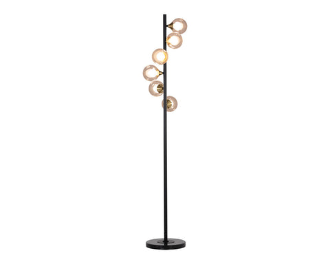 Misty Accent Tree Modern Multi-head Floor Lamp