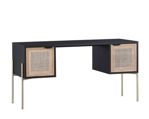 Sunpan Avida Contemporary Writing Desk with Storage