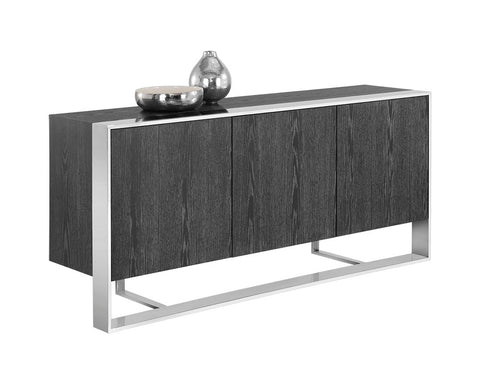 Dalton Modern Sideboard with Distressed Finish Cabinet