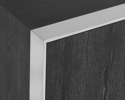 Dalton Modern Sideboard with Distressed Finish Cabinet