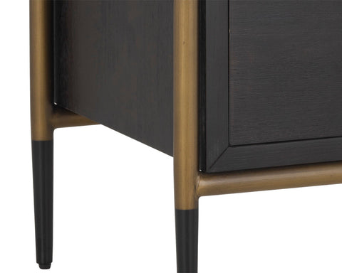 Weldrick Timeless Minimalist Modern Rectangle Nightstand