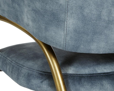 Timeless Minimalist Modern Upholstered Dining Armchair