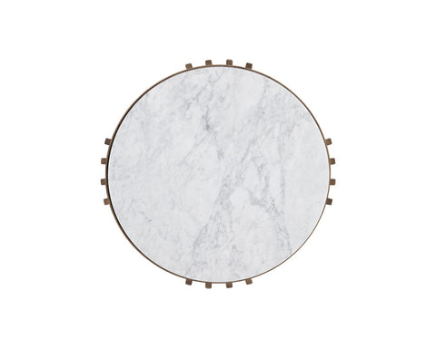 Sunpan Naxos Contemporary Round Frame End Table