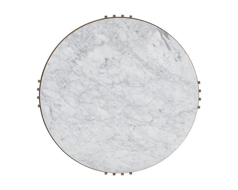 Sunpan Naxos Modern Round Coffee Table