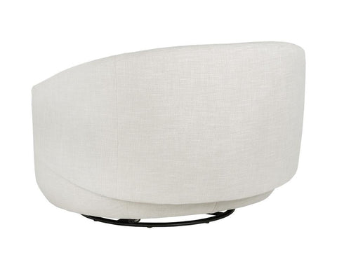 Timeless Minimalist Barrel Upholstered Lounge Chair