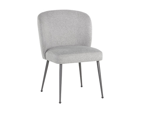 Timeless Minimalist Modern Upholstered Dining Side Chair