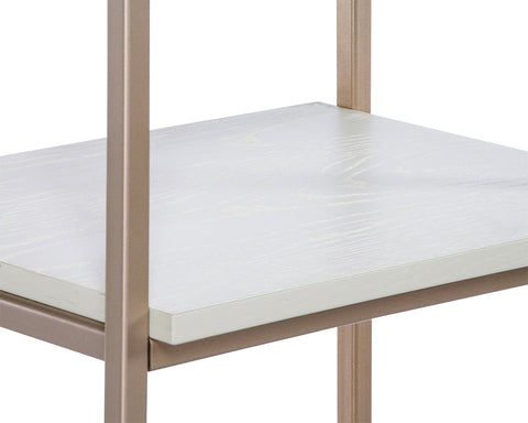 Ambrose Contemporary Painted Bookcase