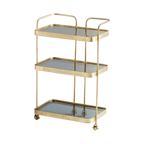 Taverna Mid Century Bar Cart for Modern Storage