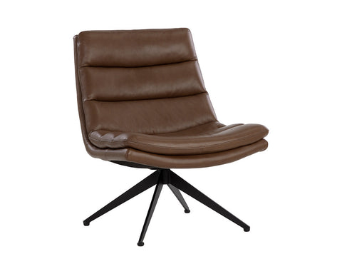 Timeless Minimalist Armless Club Lounge Chair with Tufting