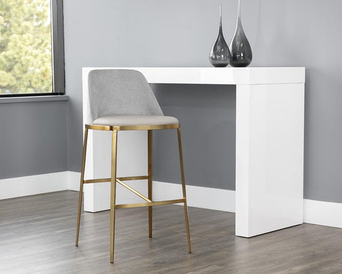 Dover Parsons Upholstered Modern Bar Stool