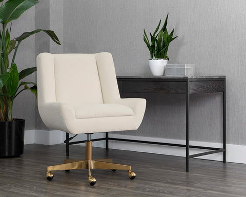 Timeless Minimalist Parsons Office Chair with Adjustable Seat Height