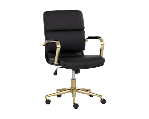 Timeless Minimalist Parsons Office Chair with Adjustable Seat Height