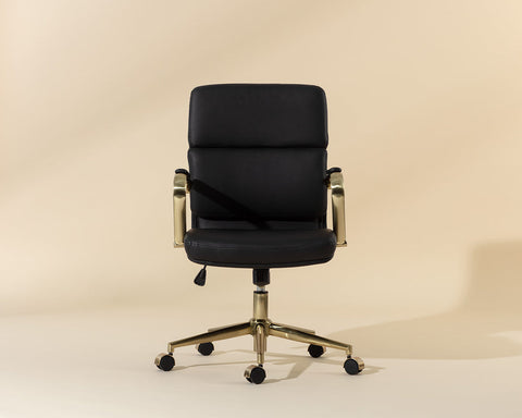Timeless Minimalist Parsons Office Chair with Adjustable Seat Height