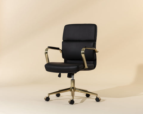 Timeless Minimalist Parsons Office Chair with Adjustable Seat Height