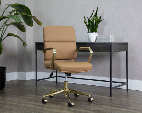 Timeless Minimalist Parsons Office Chair with Adjustable Seat Height