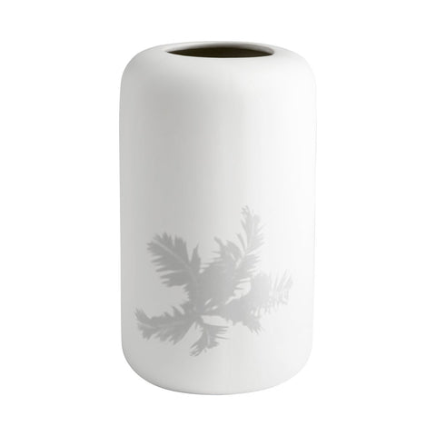 Decorating Essentials Minimalist Floral Ceramic Table Vase