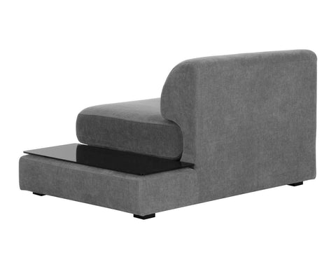 Timeless Minimalist Contemporary Armless Club Lounge Chair