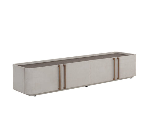 Jamille Contemporary Media Console Media Storage