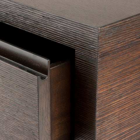 Crespi Modern Matte Veneer Drawer Dresser