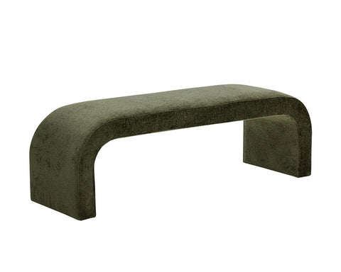 Timeless Minimalist Contemporary Upholstered Lounge Bench