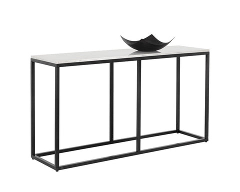 Sunpan Ellery Timeless Minimalist Modern Entryway Console