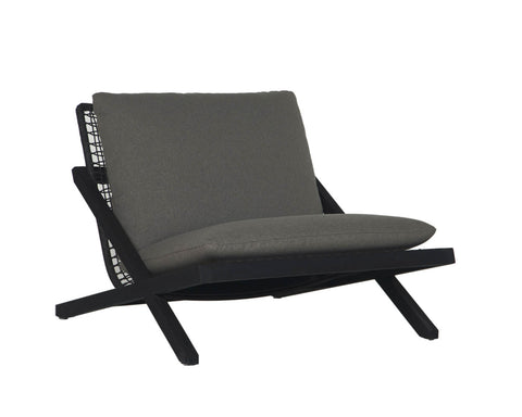 Outdoor Living & Garden Armless Club Lounge Chair Modern