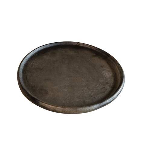PALO SANTO Barro Negro Rimmed Tray
