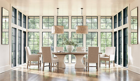 Bernhardt Aventura Contemporary Farm Dining Table